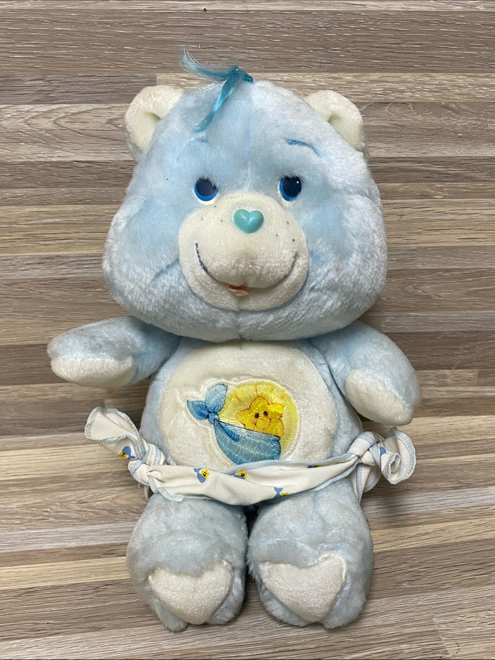 Vintage 1983 Kenner Care Bear Baby Tugs 10 inch baby shower it’s a boy